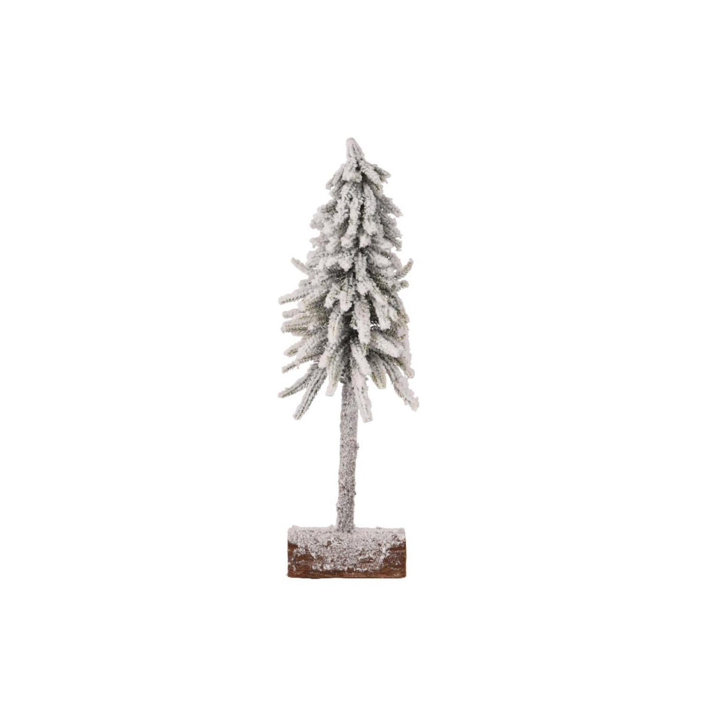 Decoris kunstkerstboom sneeuw op stam ø15xh45cm