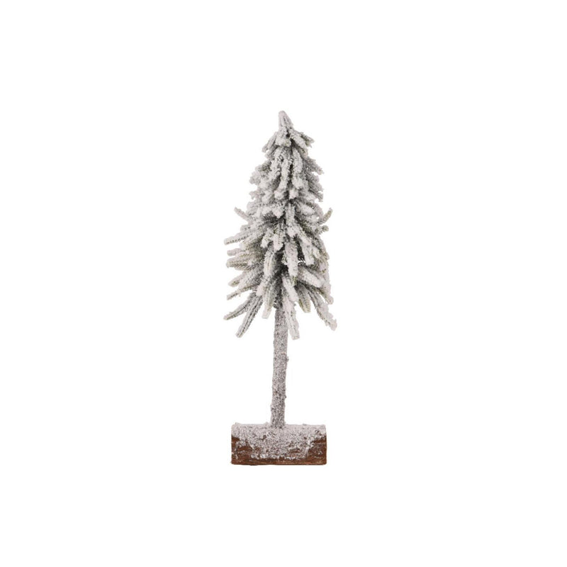 Decoris kunstkerstboom sneeuw op stam ø15xh45cm