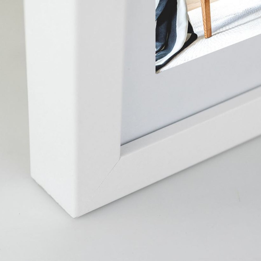 Frame di foto ZEP V5920W Niki White 15x15 20x20 cm