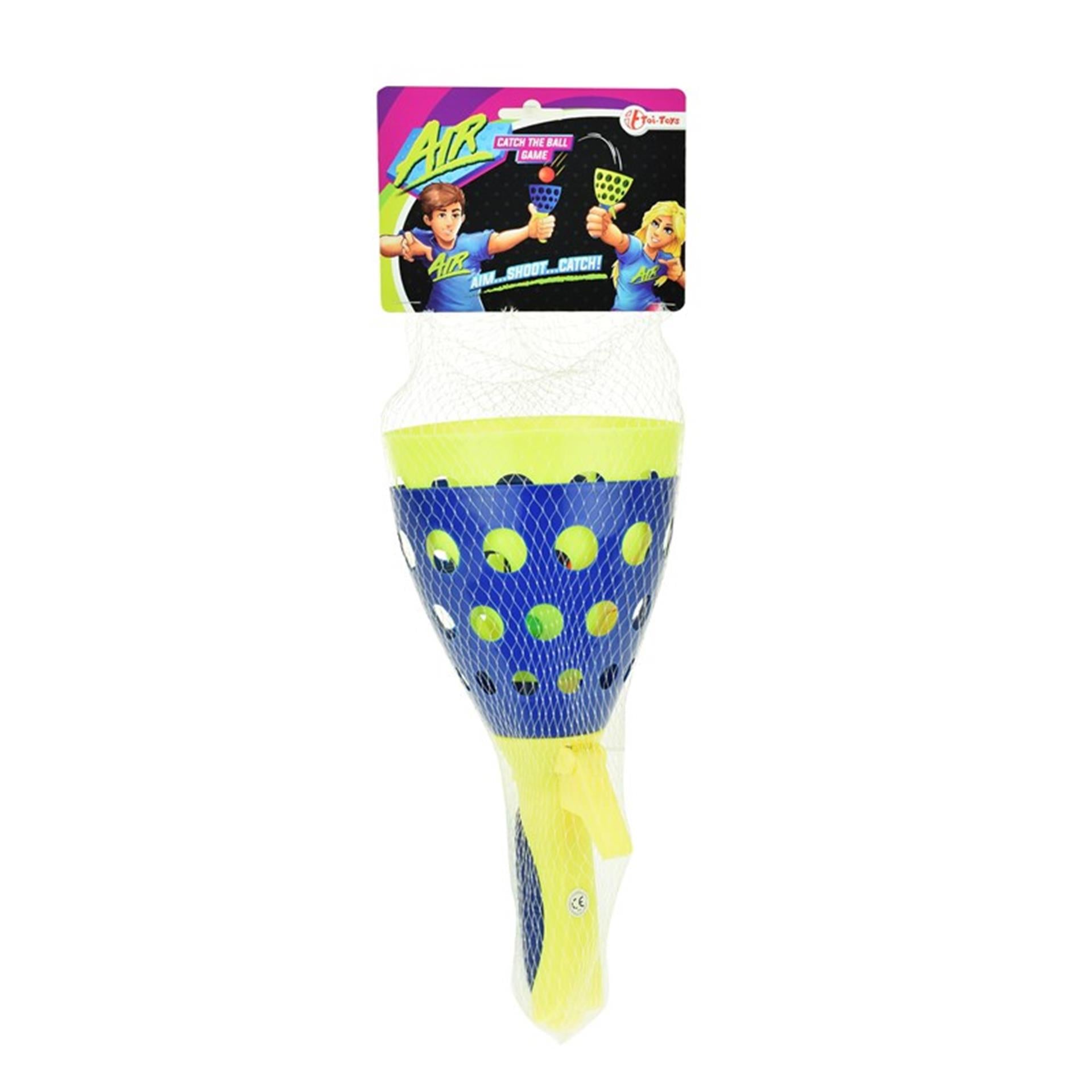 Toi-toys toi giocattoli cattura palla gioco incl. 2 tiratori