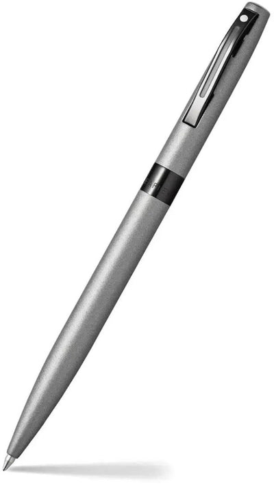 Bolígrafo Sheaffer recordatorio e9019 - laca gris mate revestimiento de pvd negro - sf-e2901951