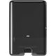 Dispensador de toallas Tork H2 Express 302x101x444mm plástico negro