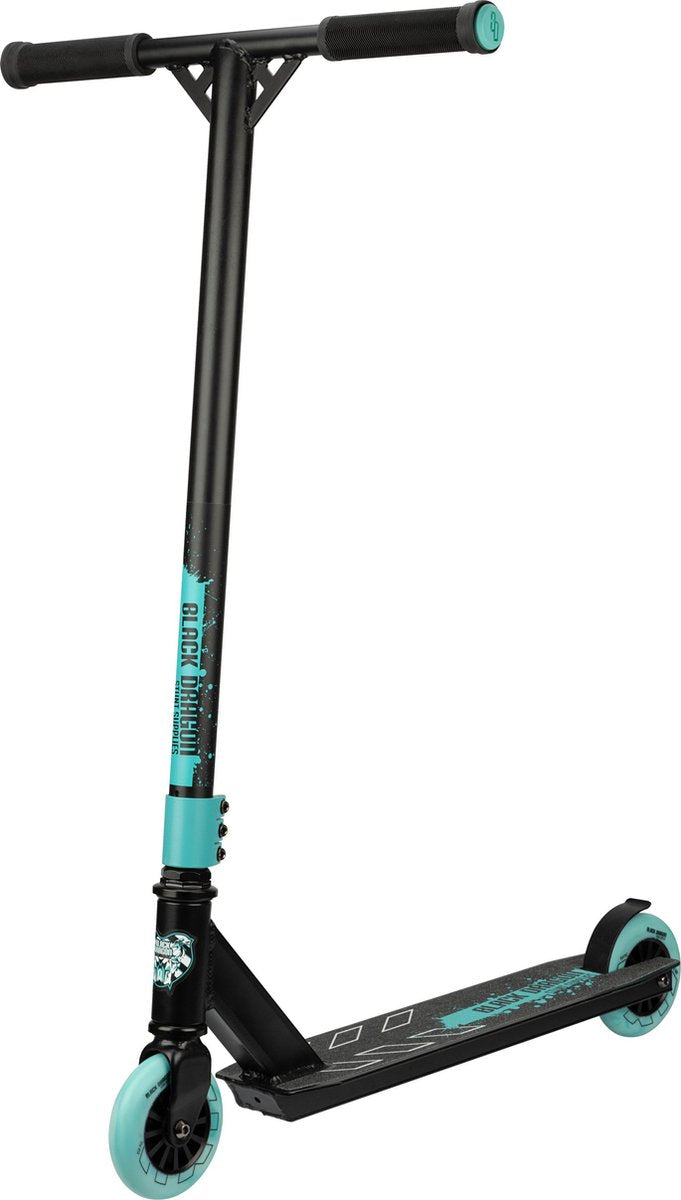 Monopattino acrobatico Black Dragon - alluminio - nero blu - monopattino - 100 kg