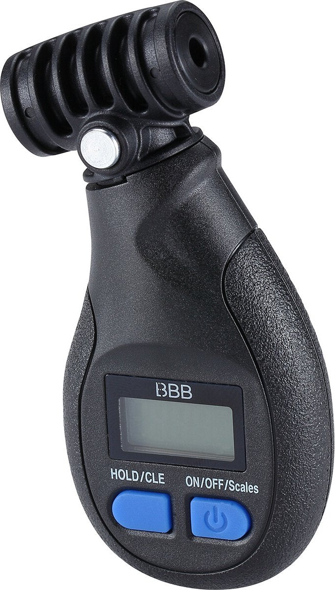 Bbb cycling gadgetgauge bandendrukmeter fiets - fietspomp accessoire - digitale manometer racefiets mountainbike - bmp-92