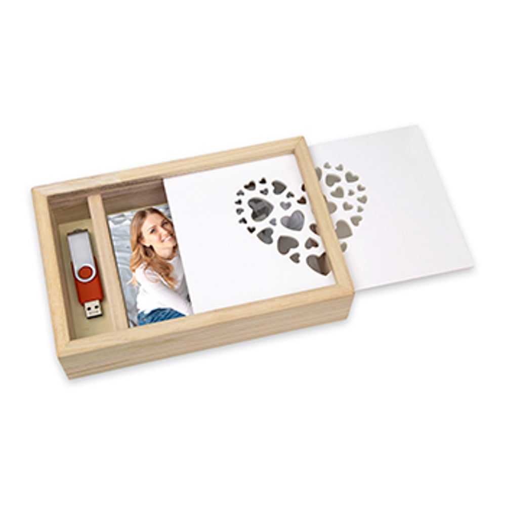 ZEP CZ1257 Caja de amor USB para la foto 13x18 24.5x16x5 cm