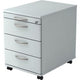 Bach mobile drawer unit signa ac 3 drawers 42.8 x 55.3 x 59 cm gray