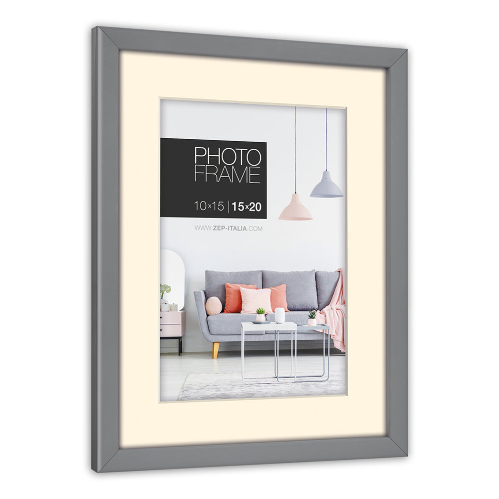 ZEP photo frame NP23G Edison Gray 15x20 20x30 cm
