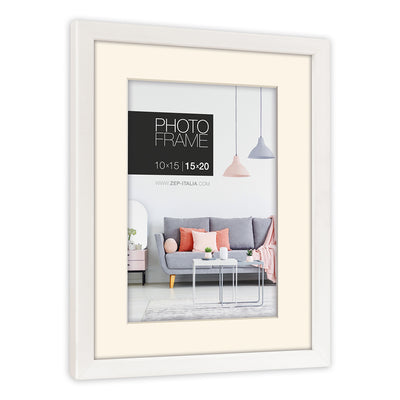 Zep fotolijst np68w edison white 10x15 15x20 cm