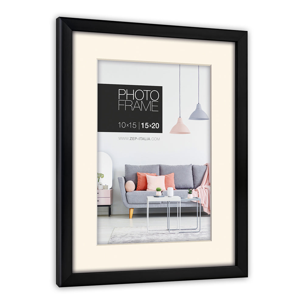 Zep fotolijst np68b edison black 10x15 15x20 cm