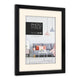 Frame di foto ZEP NP23B Edison Black 15x20 20x30 cm