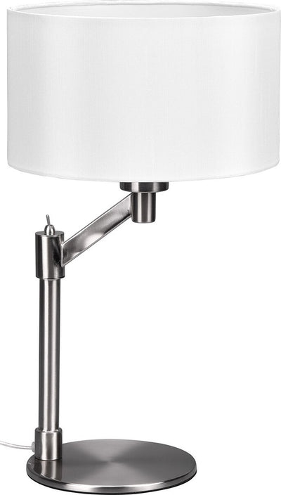Trio cassio - tafellamp - nikkel mat - excl. 1x e27 4,9w