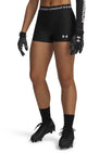 Pantaloni sportivi da donna Under Armour Heatgear Shorty-BLK - Ultimate Black - White