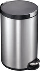 Eko - artistic pedaalemmer 20 liter - stainless steel plastic - mat rvs - prullenbak