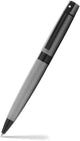Penna a sfera Sheaffer - 300 - grigio opaco e nero - pennino m - colore scrittura nero - sf-e2934551