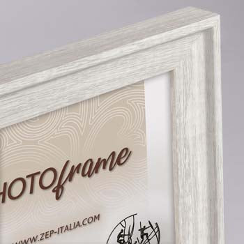 Zep Foto Frame RT557W Torino White 13x18 cm