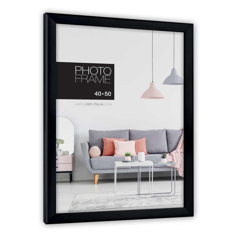 Frame di foto ZEP NP75B Edison Black 50x70 cm