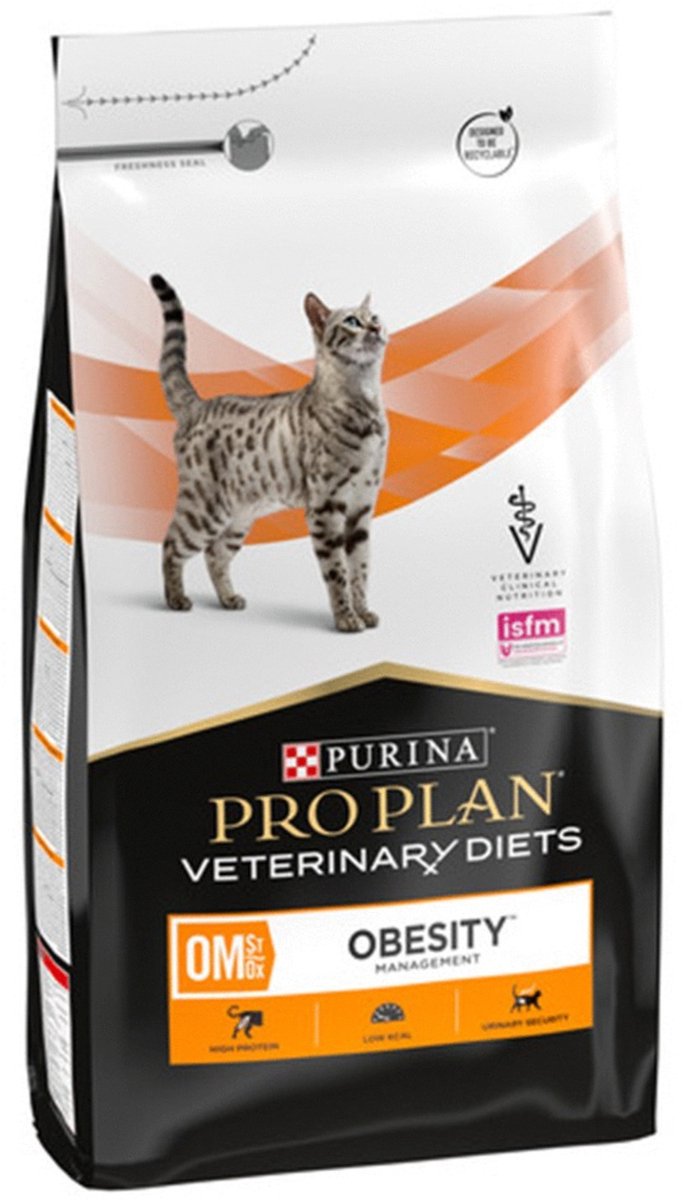 Pro Plan Veterinary Diets Feline per la gestione dell'obesità - Cibo per gatti - 5 kg