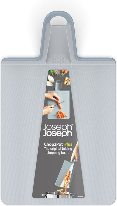 Tagliere Joseph Joseph Chop2pot Plus – Pieghevole – Azzurro – Medio – Antiscivolo Lavabile in Lavastoviglie