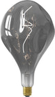 Calex organic evo xxl titanium - e27 led lamp - filament lichtbron dimbaar - 6w - warm wit licht