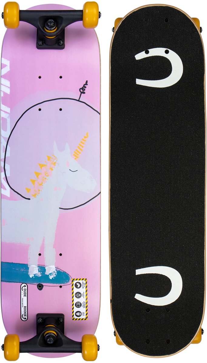 Monopatín novato Nijdam - monopatín para principiantes - candyskateme