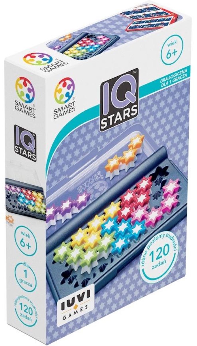 Smartgames juegos inteligentes - iq stars - (pl) juegos iuvi - versión polaca