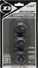 Dunlop competition -squashbal - 3 ballen - 1 gele stip