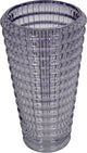 Vaso collezione HD in vetro viola 13x13x22,5cm