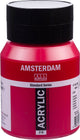 Pintura acrílica serie estándar Amsterdam bote 500 ml carmín 318