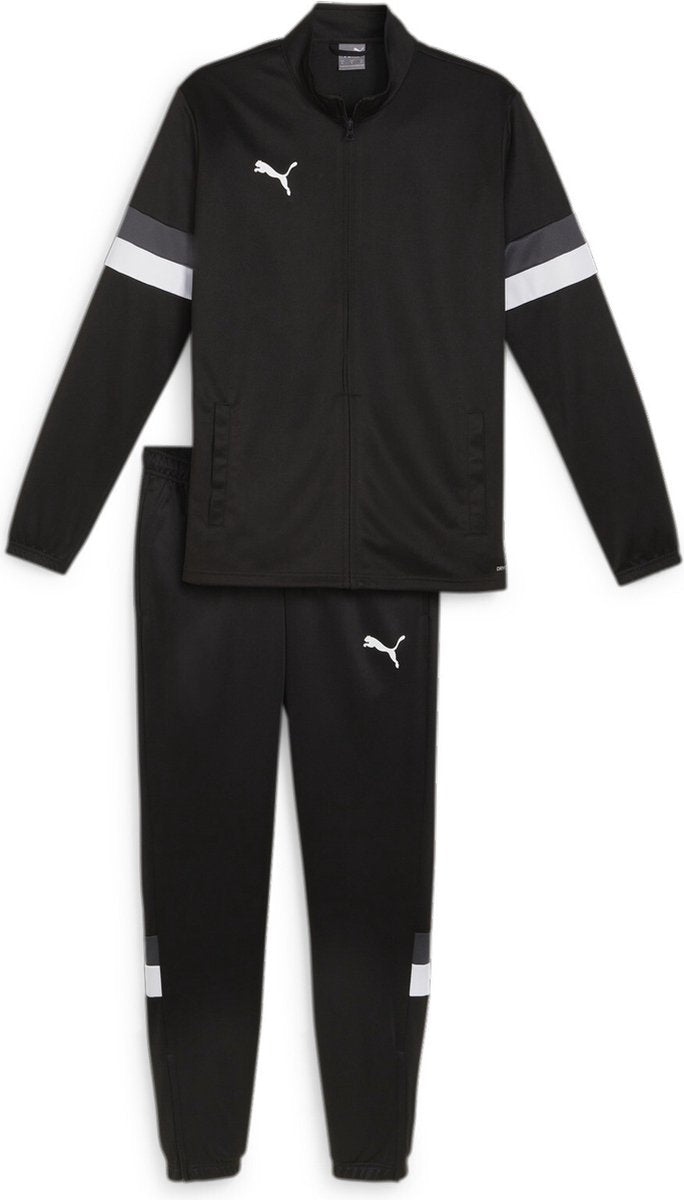 Tuta da ginnastica da uomo Puma Teamrise Tracksuit - nera-nera