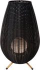 Lucide colin ip44 - lámpara de mesa recargable interior exterior - batería recargable - led 3 stepdim - 1x3w 3000k - ip44 - negro