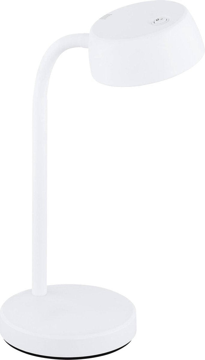 Eglo cabales tafellamp - bureaulamp - led - 34 cm - wit