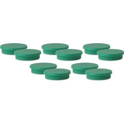 Imanes niceday 30 mm verde 10 piezas