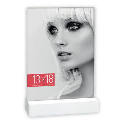 Portafoto Zep eq57wh dresda bianco verticale 13x18 cm