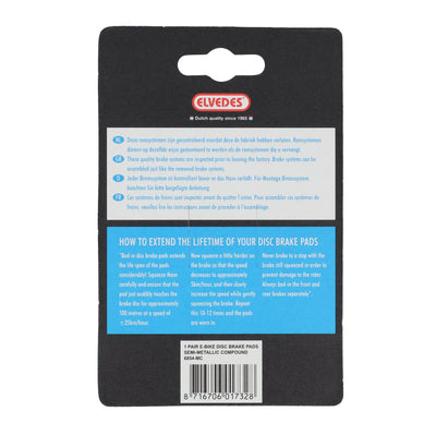 pastillas de freno de disco 6854MC E-bike Shimano Tektro Draco