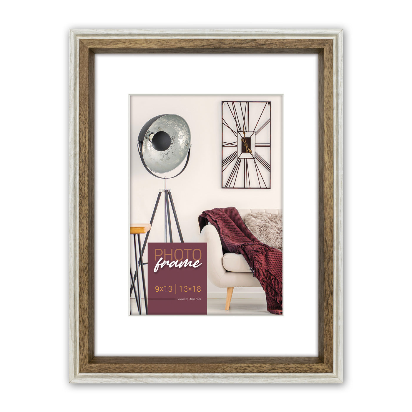 ZEP photo frame DN934B Palmi Brown 20x30 30x40 cm