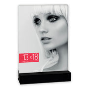 Zep fotolijst eq268b dresda black vertical 15x20 cm - afbeelding 1