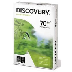 Papel descubrimiento 500bl a4 70 g m² blanco paquete 500 hojas