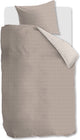 Riviera maison twisted dekbedovertrek - eenpersoons - 140x200 220 - zand