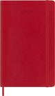 Moleskine 12 maanden agenda - 2027 - dagelijks - large - zachte kaft - rood