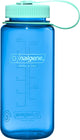 Nalgene - botella de boca ancha - botella para beber - botella de agua - a prueba de fugas - 500 ml - sin bpa - sustentable - azul aciano