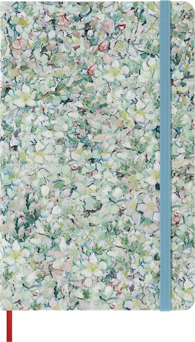 Moleskine limited edition schetsboek - van gogh - large (13x21cm) blanco - groen