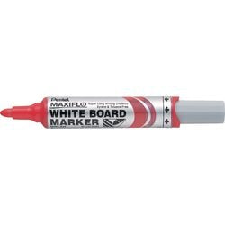 Rotulador para pizarra pentil maxiflo rojo