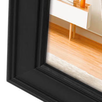 Zep fotolijst dt446b spoleto black 10x15 cm