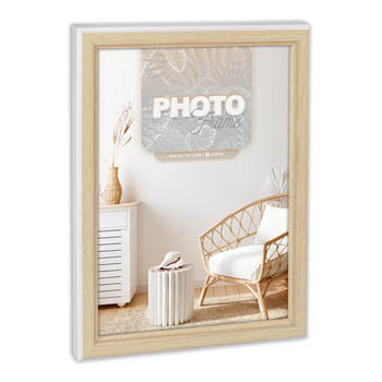 Marco de fotos zep wd464w bensen blanco 10x15 cm