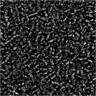 Perline Creativ Company, d 1,7 mm, misura 15 0, misura del buco 0,5-0,8 mm, grigio verde, 500 gr 1 sacchetto
