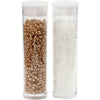 Rocallas Creativ company, d 1,7 mm, tamaño 15 0, medida agujero 0,5-0,8 mm, blanco, 2x7 gr 1 caja
