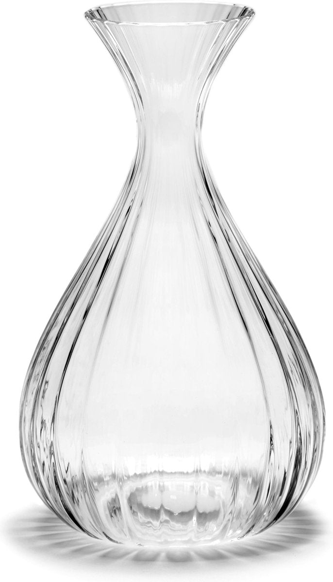 Serax - sergio herman inku - jarra m - transparente - 10 ø - h 17,5cm