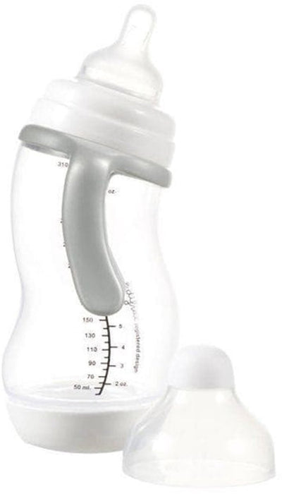 Difrax babyfles papfles - 310 ml - wit - 1 stuk - s-fles - anti koliek