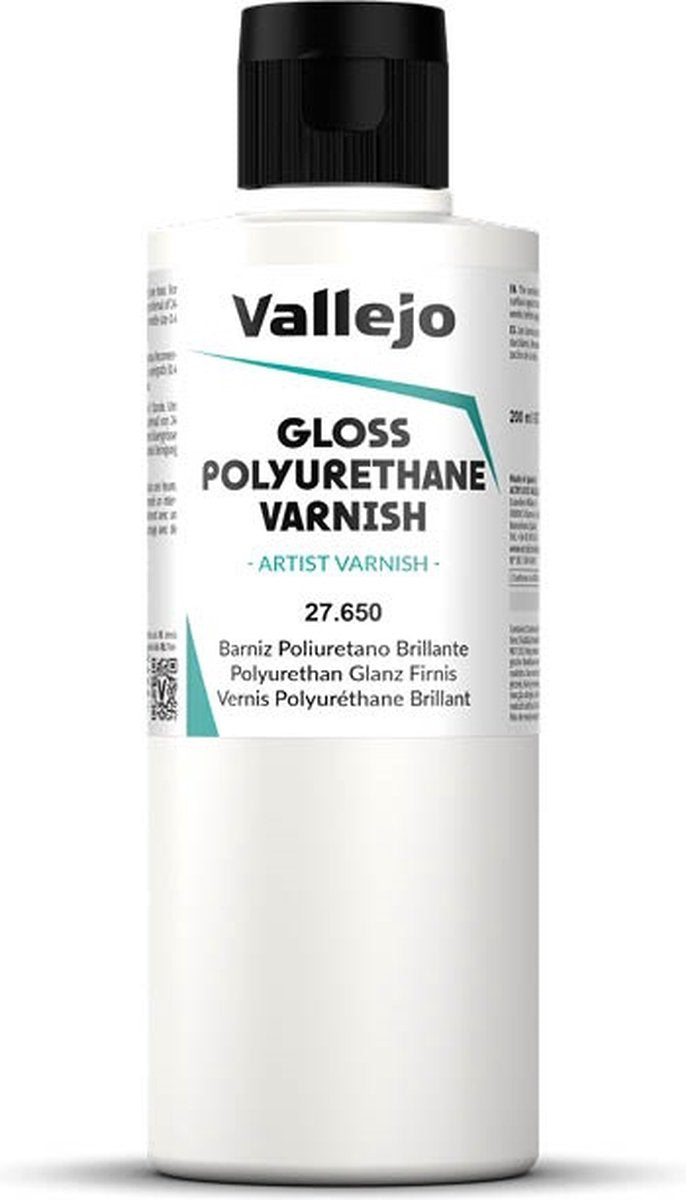 Vallejo polyurethane gloss varnish - 200ml - - val-27650