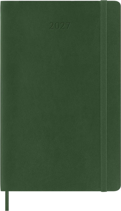 Moleskine 12 maanden agenda - 2027 - wekelijks - large - zachte kaft - mirthe groen